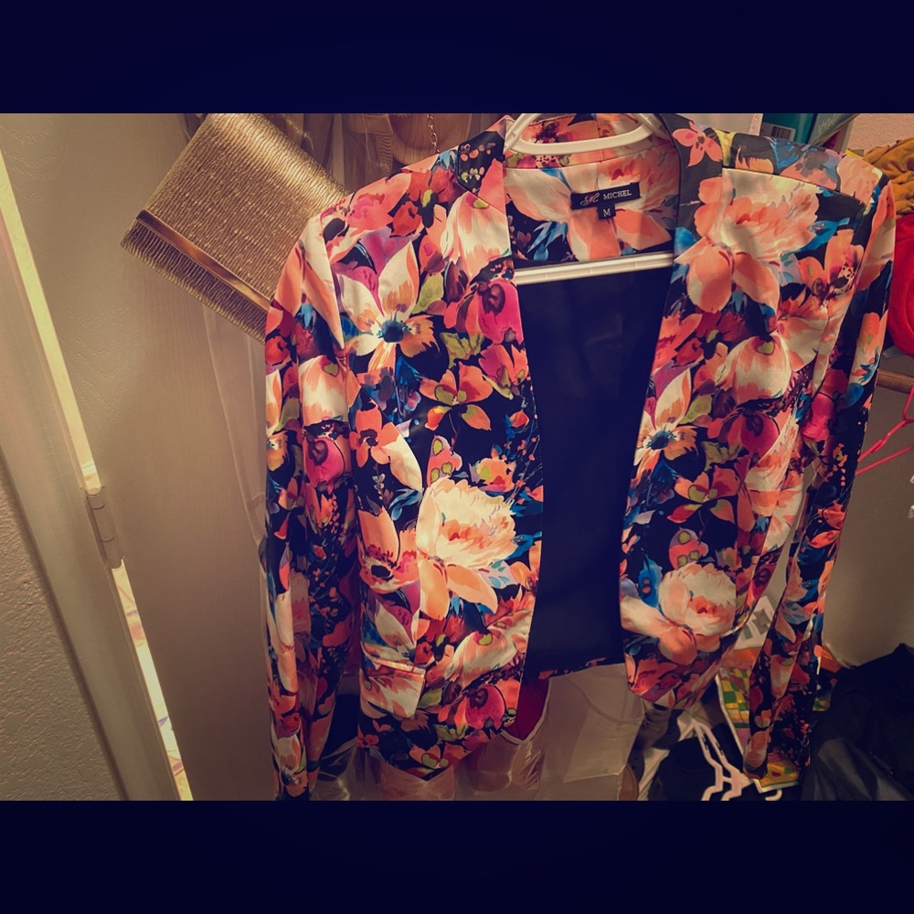 Floral Blazer M